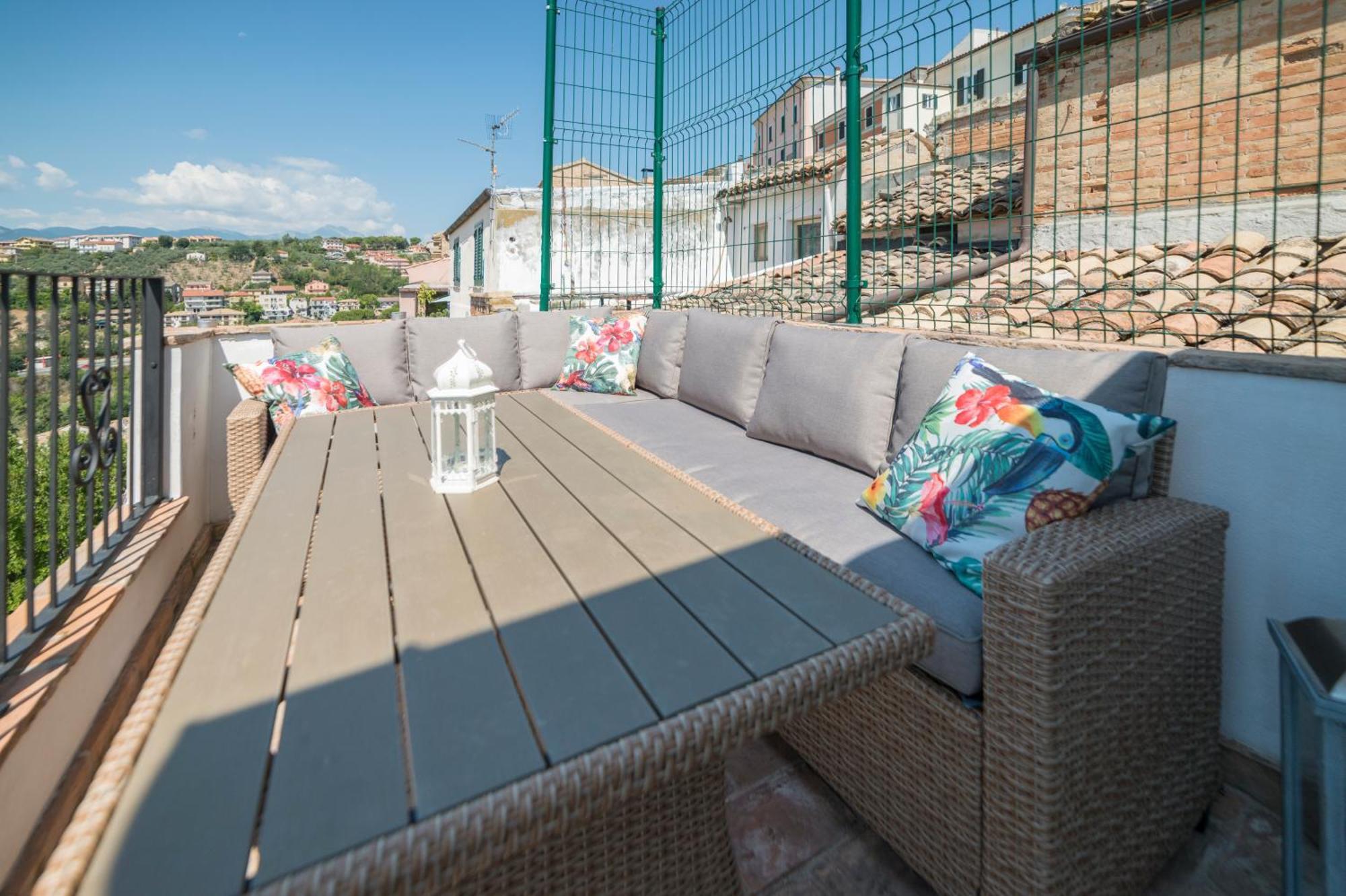Charmante Vakantiewoning 'Casa Di Tonno' 洛雷托·阿普鲁蒂诺 外观 照片